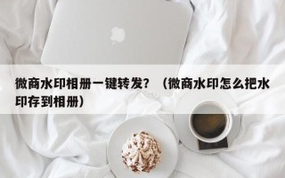 微商水印相册一键转发？（微商水印怎么把水印存到相册）