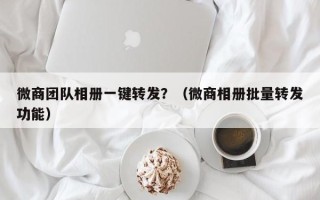 微商团队相册一键转发？（微商相册批量转发功能）