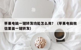 苹果电脑一键转发功能怎么用？（苹果电脑微信里面一键转发）