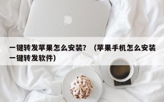 一键转发苹果怎么安装？（苹果手机怎么安装一键转发软件）