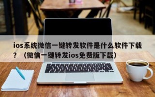 ios系统微信一键转发软件是什么软件下载？（微信一键转发ios免费版下载）