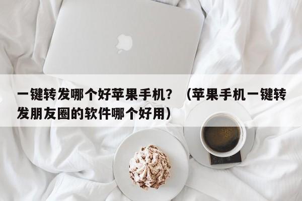 一键转发哪个好苹果手机？（苹果手机一键转发朋友圈的软件哪个好用）-第1张图片-微多开