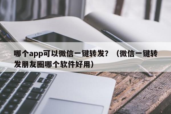 哪个app可以微信一键转发？（微信一键转发朋友圈哪个软件好用）-第1张图片-微多开