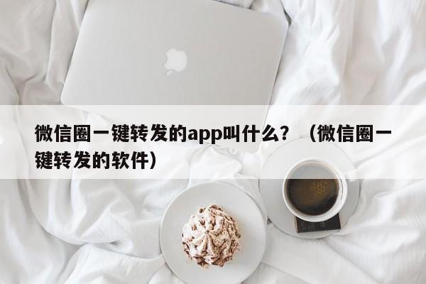 微信圈一键转发的app叫什么？（微信圈一键转发的软件）-第1张图片-微多开