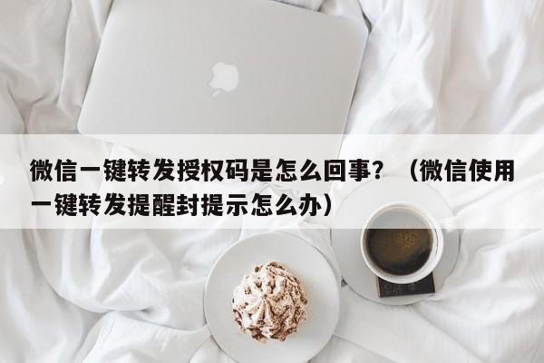 微信一键转发授权码是怎么回事？（微信使用一键转发提醒封提示怎么办）-第1张图片-微多开