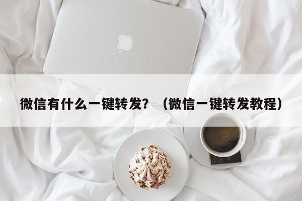 微信有什么一键转发？（微信一键转发教程）-第1张图片-微多开