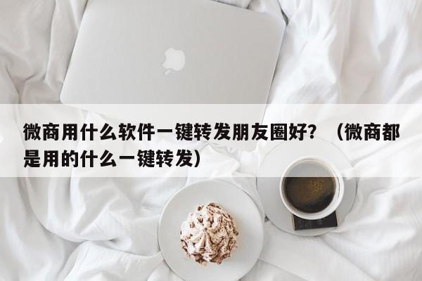 微商用什么软件一键转发朋友圈好？（微商都是用的什么一键转发）-第1张图片-微多开